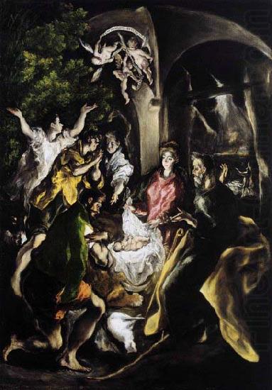 El Greco The Adoration of the Shepherds china oil painting image